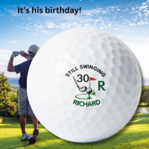 Aniversário de 30 anos Nome Monograma Masculino