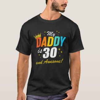 aniversário de 30 anos Pai Tem 30 T De Camisa