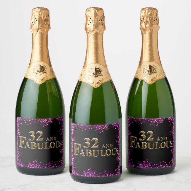 Aniversário de 32 anos  (Garrafas)