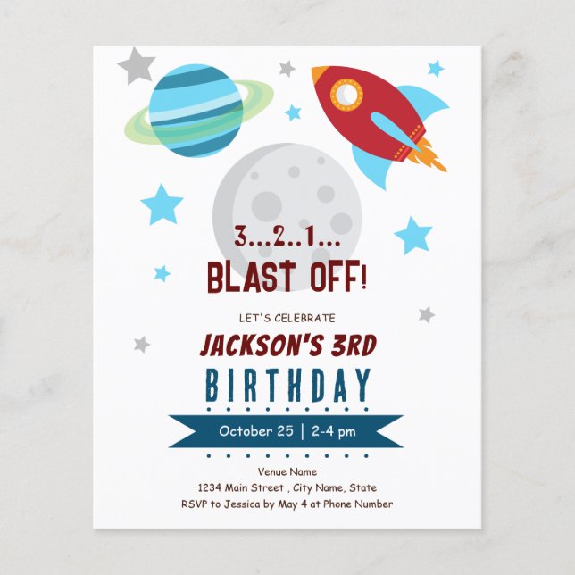 Aniversário de 3 anos de Espaço (Frente)