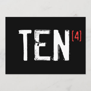 aniversário de 40 anos - Convite