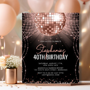 Aniversário de 40 anos de Bola de Disco Dourada do