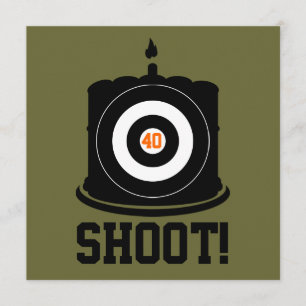 aniversário de 40 anos de Sharpshooter - Convite