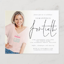 Aniversário de 40 anos de Sobreposição de Fotos Mi