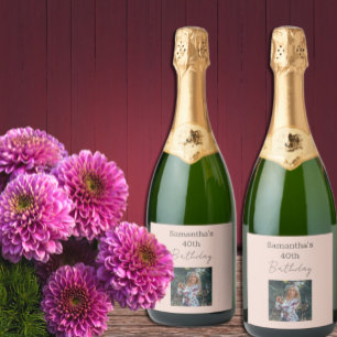 Aniversário de 40 anos De Vinho Envelhecido Em Per