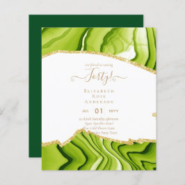 aniversário de 40 anos Invoca Glamor Girly Modern