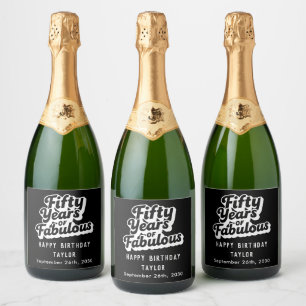 Aniversário de 50 anos Cinquenta Anos de Fabuloso