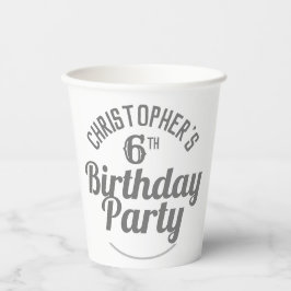 Aniversário de 6 anos da criança