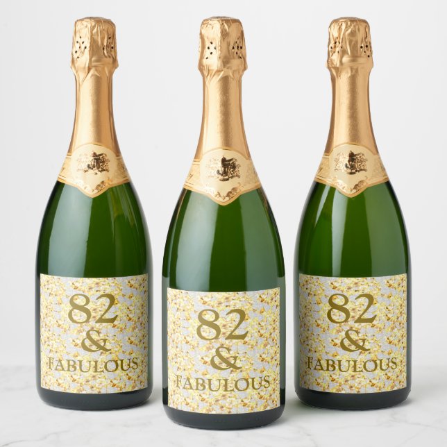 Aniversário de 82 anos (Garrafas)