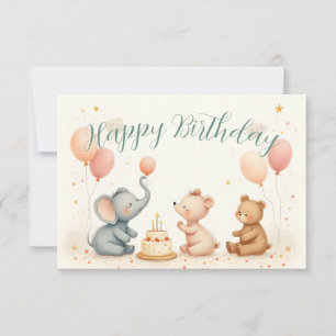 Aniversário de Animal com Balões