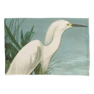 Aniversário de Ave-de-Egrete Branca de Audubon Sno