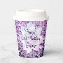 Aniversário de Boca-rosa e roxa