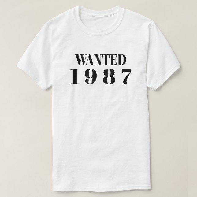 Aniversário de camiseta (Frente do Design)