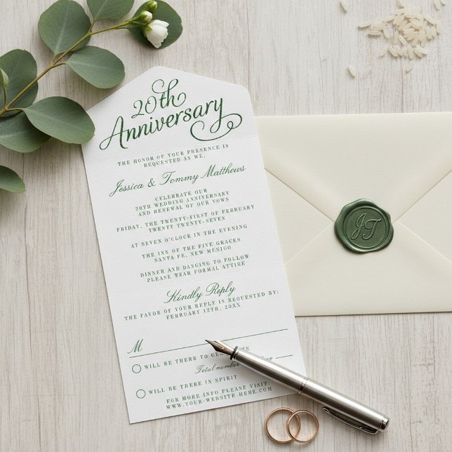 Aniversário de Casamento de 20 Emerald (Criador carregado)