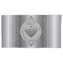 Aniversário de Casamento de 25 Silver