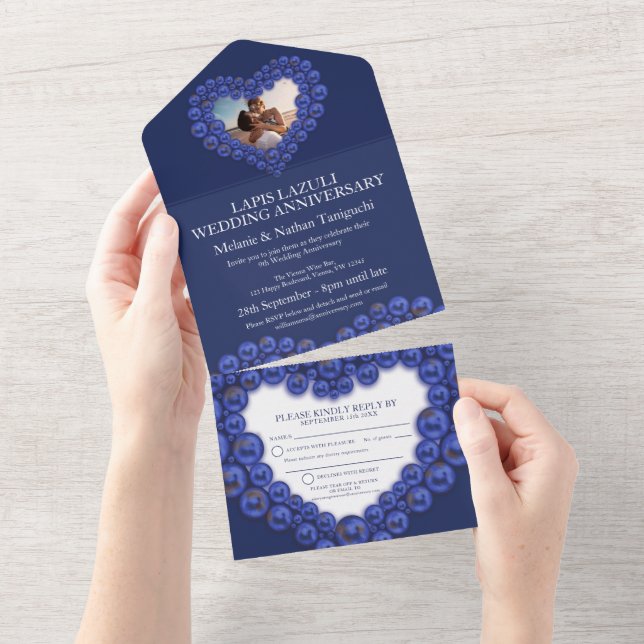 aniversário de casamento de 9 anos (Aba destacável)