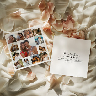 Aniversário de Casamento de Colagem de Fotos na Pr
