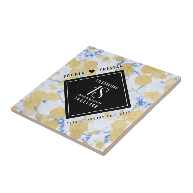 Aniversário de Casamento de Porcelana 18 (Lateral)