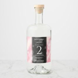 Aniversário de Casamento do Rosa Quartz Elegante