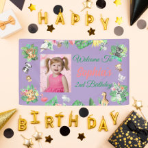 Aniversário de criança de Selva de Safari Tropical