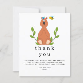 Aniversário de criança de Urso de Corte de Orçamen