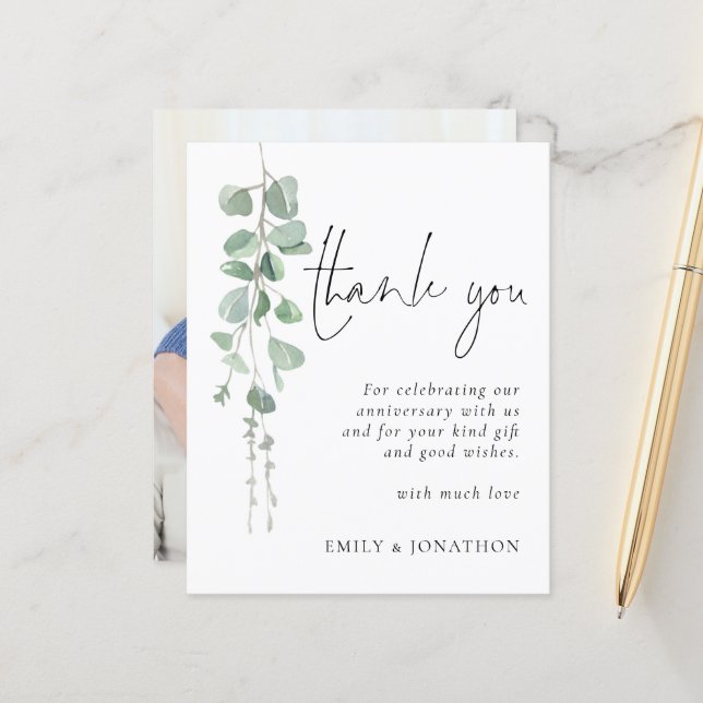 Aniversário de Foto Eucalyptus no Orçamento Obriga (Frente/Verso In Situ)