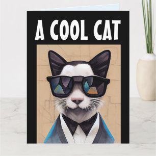 ANIVERSÁRIO DE GATO legal PARA ELE GANHAR CARTÃO