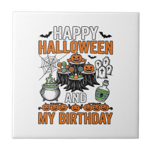 Aniversário de Halloween Design de Festa de Abóbor