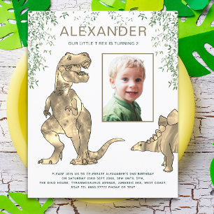 Aniversário de Meninos na Selva dos Dinossauros