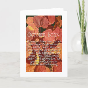 ***ANIVERSÁRIO DE OUTUBRO*** CARTÃO ESPECIAL APENA