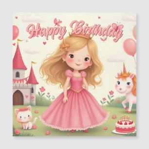 Aniversário de Princesa Fada em um Sonho Cor-de-Ro