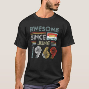 Aniversário desde junho de 1969 da camisa