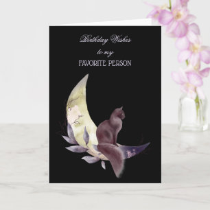 Aniversário Deseja Meu Cartão De Pessoa Favorito