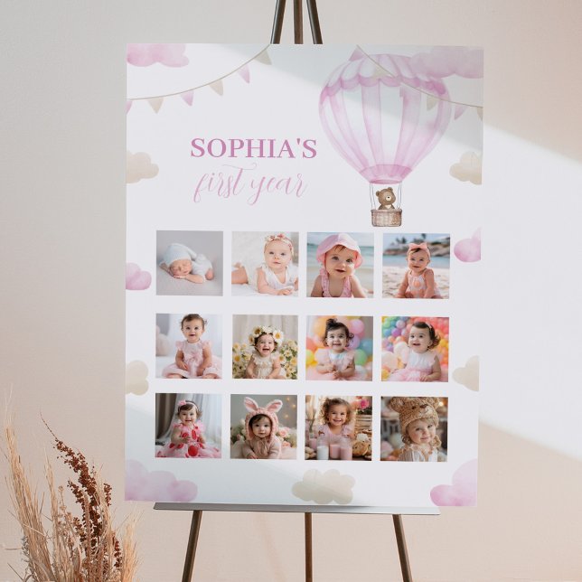 Aniversário do Balão de Ar Quente 12 Foto Poster (Criador carregado)
