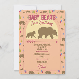 Aniversário do Bebê Urso