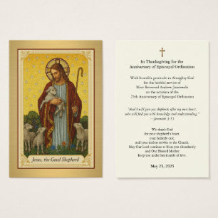 Aniversário do Bispo Católico de Jesus Ordenado