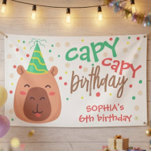 Aniversário do capivara capy capy