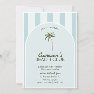 Aniversário do Convite para o Clube de Praia Editá