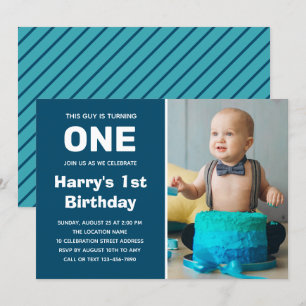 Aniversário do menino do convite   do primeiro
