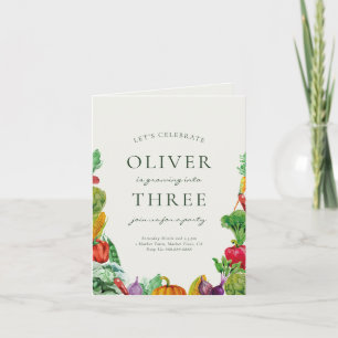 Aniversário do Mercado dos Agricultores Convite Lo