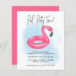 Aniversário do Teen Flamingo Rosa, Partido da Pisc