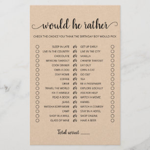 Aniversário Ele iria Preferencialmente jogo