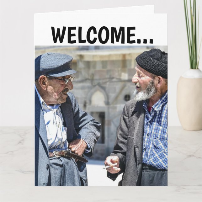 ANIVERSÁRIO ENGRAÇADO SOBRE OS GRANDES CARTÕES DE  (Frente)