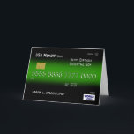 Aniversário, FILHO Essencial, Cartão de Crédito, V<br><div class="desc">Faça seu filho se sentir realmente essencial com este cartão de crédito único,  saudação.  Personalize a frente com seu nome.</div>