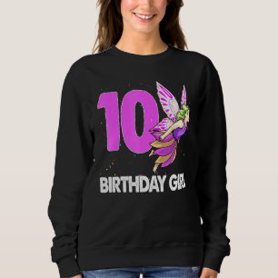 Aniversário Garota 10 Mulheres Fadas Amor Camiseta