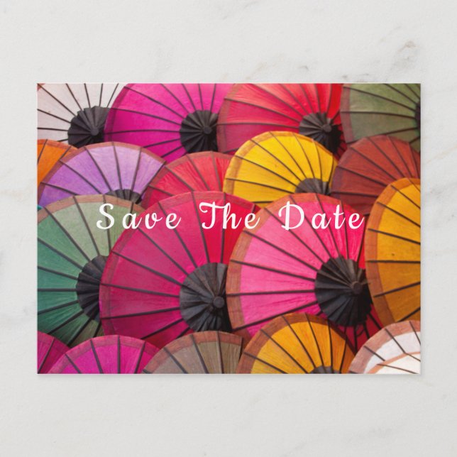 Aniversário Guardar O Cartão-Postal De Anúncio De  (Frente)