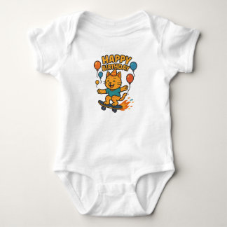 Aniversário KATO – Camisa de Aniversário de Gato P