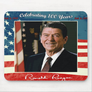 Aniversário Mousepad de Reagans 100th