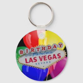 Aniversário na Fabulosa Chaveiro de Las Vegas - Ba