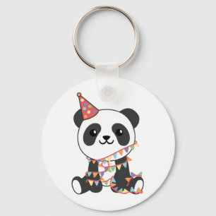 Aniversário Panda Para Crianças Chaveiro De Aniver